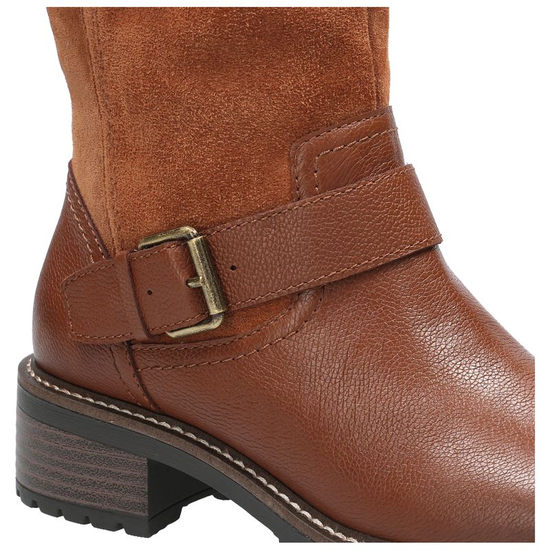 Botin Cuero Mujer Cala Hush Puppies Chile Zapatos.cl Sitio