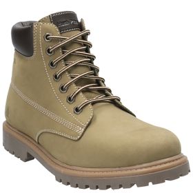 Botin Cuero Hombre Negam