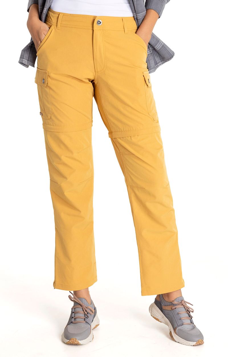 Pantalón Mujer Desmontable Fibras Recicladas