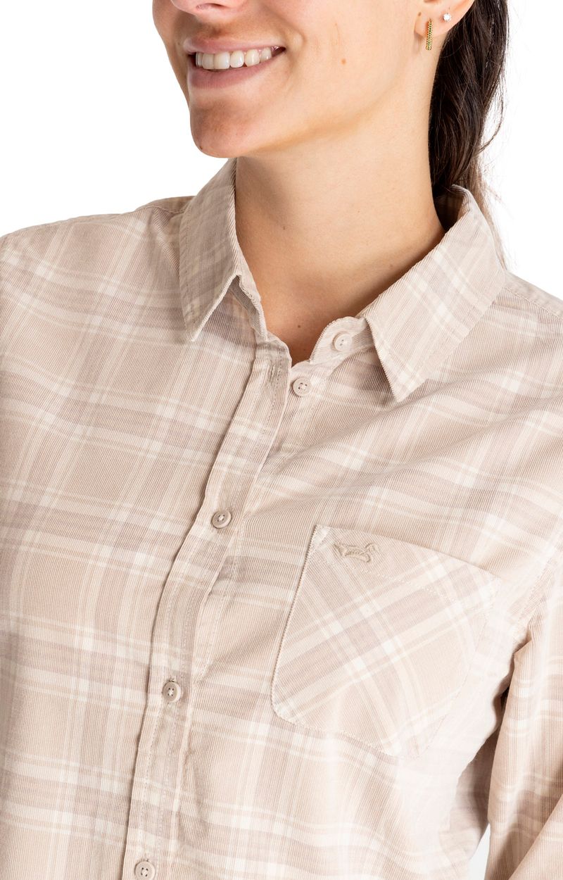 Blusa-Mujer-Lucia-Tartan-Algodon-Organico