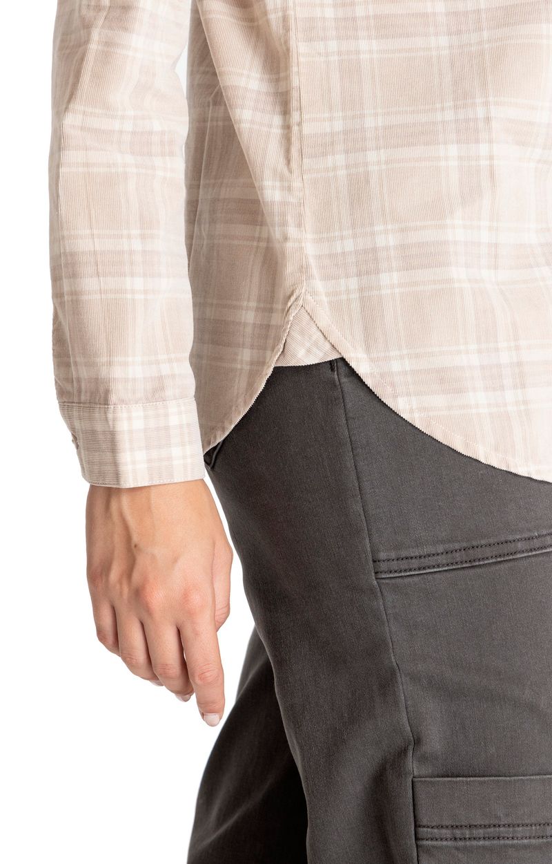 Blusa-Mujer-Lucia-Tartan-Algodon-Organico