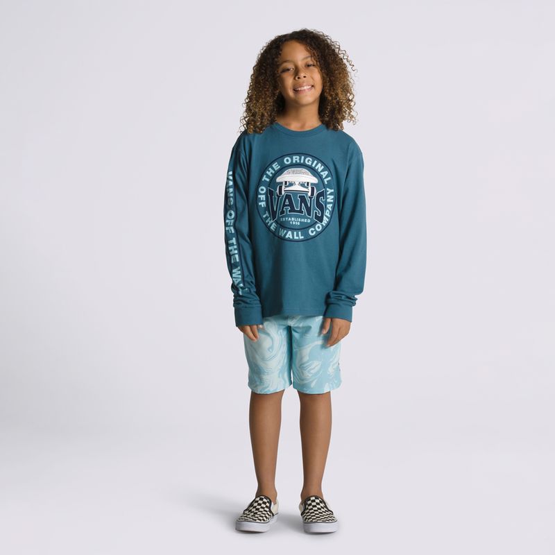 Polera-Off-The-Wall-Company-LS--8-14-Años--Vans-Teal