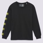 Polera Off The Wall Gradient Logo Loose Ls Tee Black