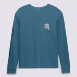 Polera-DTI-Logo-Ls-Tee-II-Vans-Teal