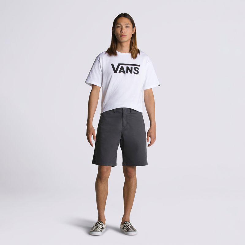 Short Authentic Chino Relaxed Asphalt