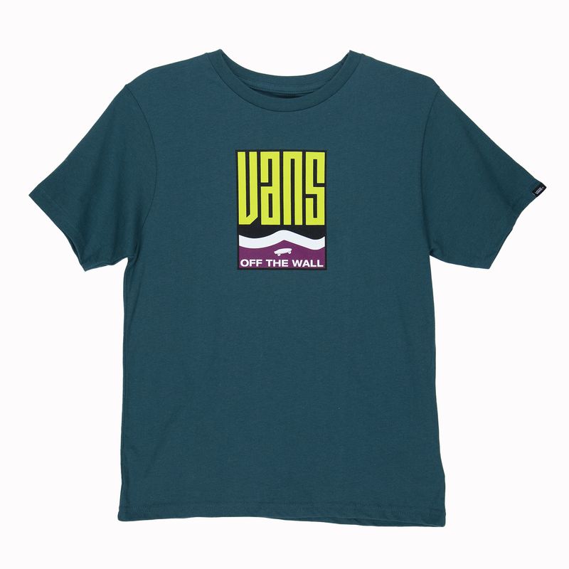 Polera-Vans-Maze-SS-Tee--8-14-Años--Teep-Teal