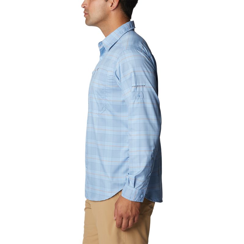 Camisa de manga larga a cuadros Silver Ridge™ 2.0 para hombre