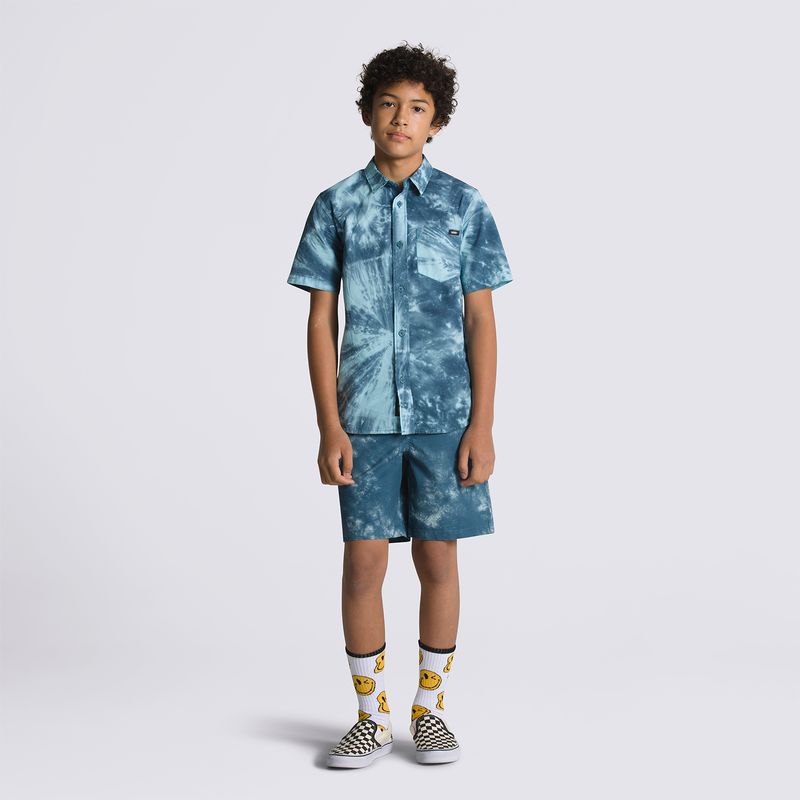 Camisa-Viewside-Woven-SS--8-14-Años--Vans-Teal