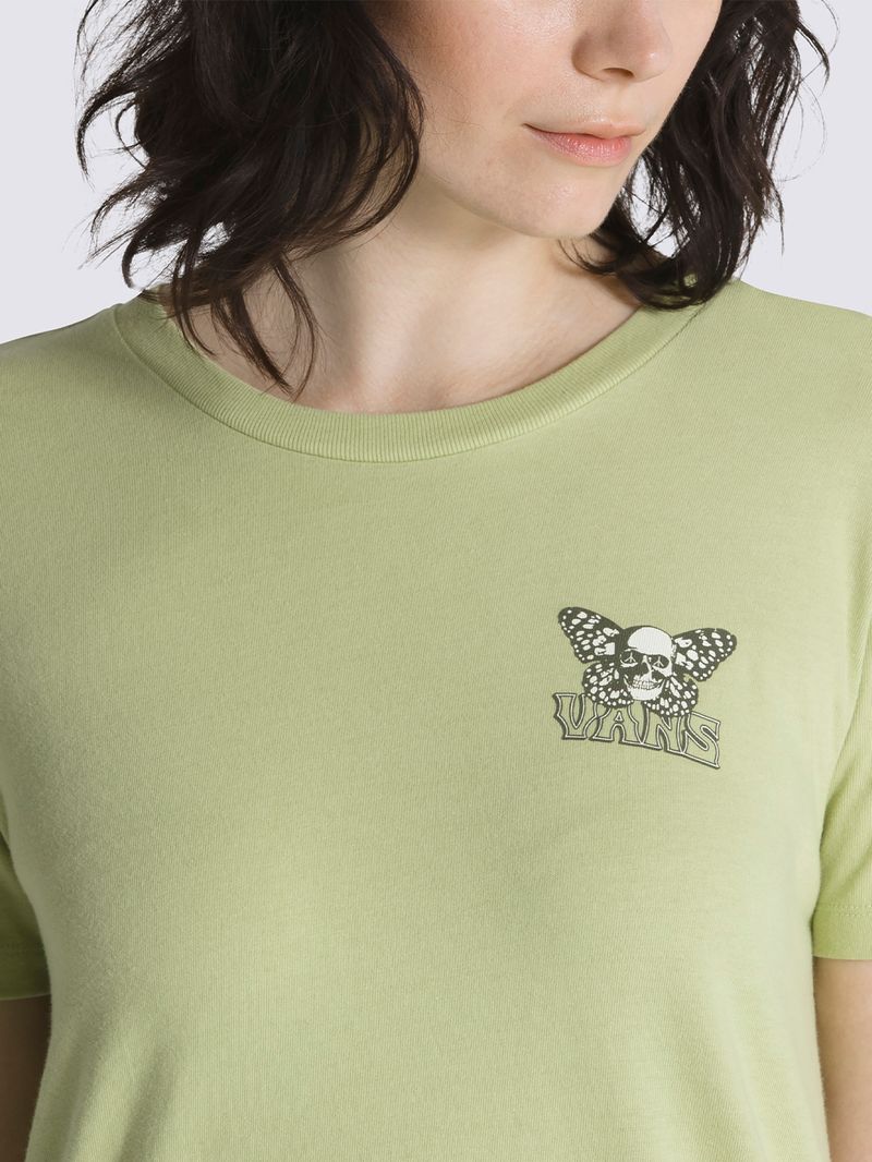 Polera Skullfly Crew Winter Pear