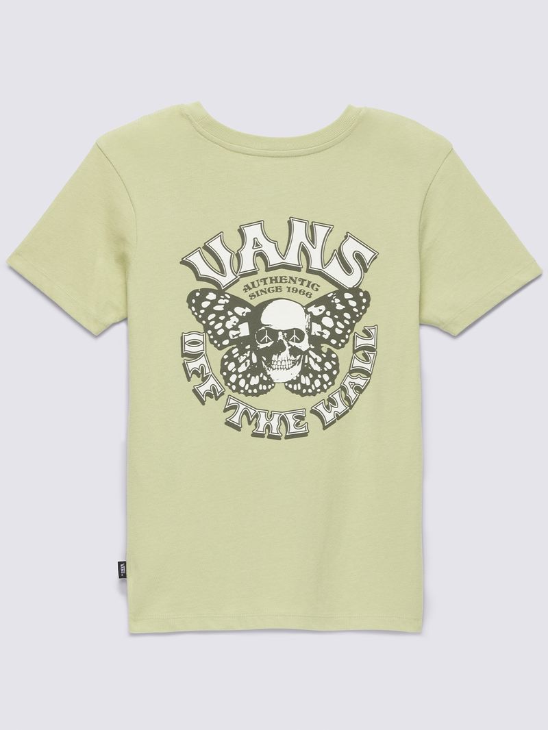 Polera Skullfly Crew Winter Pear