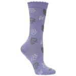 Calcetin-Bambu-Mujer-St-Flower-Morado-Rockford