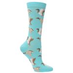Calcetin-Bambu-Mujer-Pack-Duck-Azul-Rockford