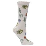 Calcetin-Bambu-Mujer-St-Flower-Crema-Rockford