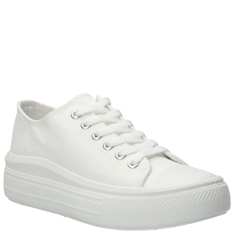 Zapatos de lona blancos sale