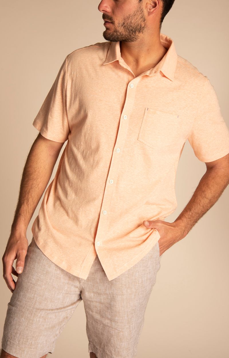 Camisa Hombre Jersey Algodón Orgánico