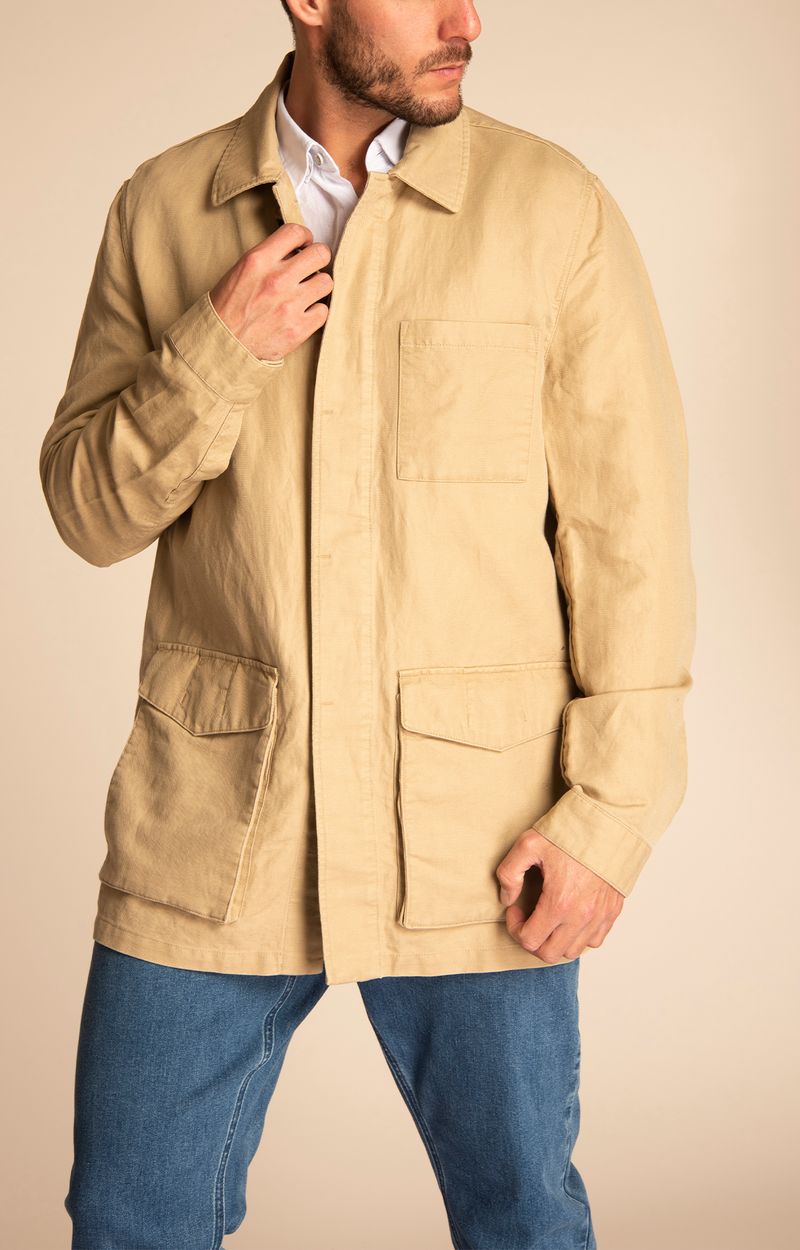 Chaqueta Hombre Malaga Lino Orgánico