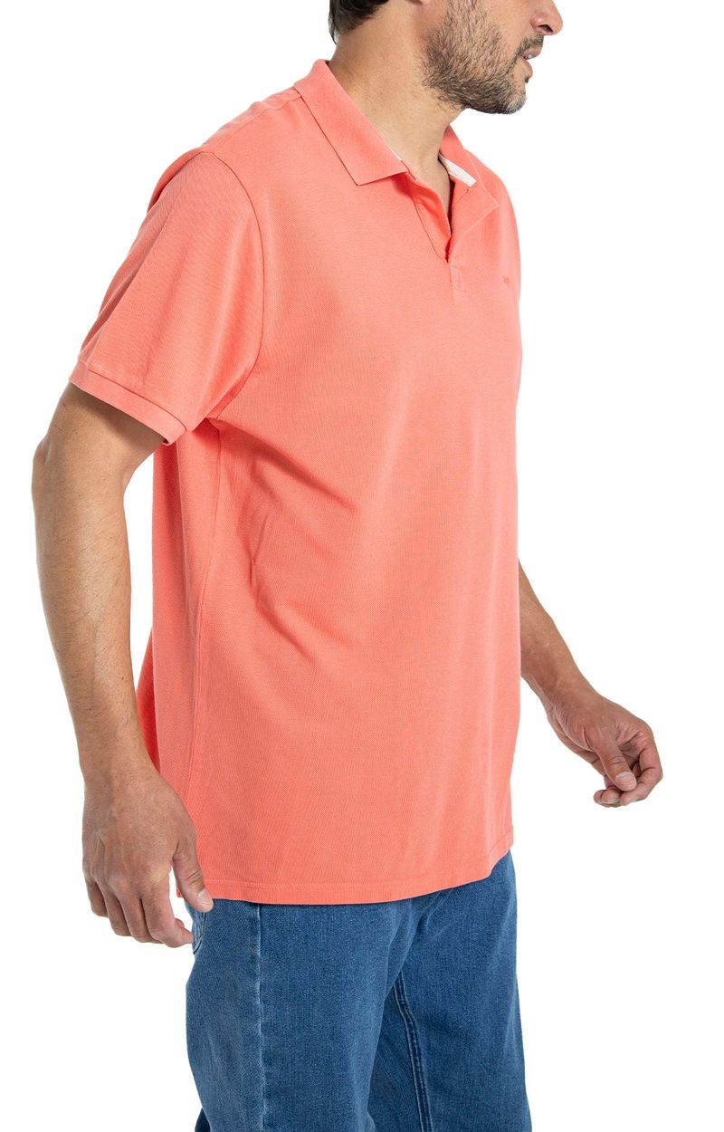 Polera Hombre Pique Sport Algodón Orgánico