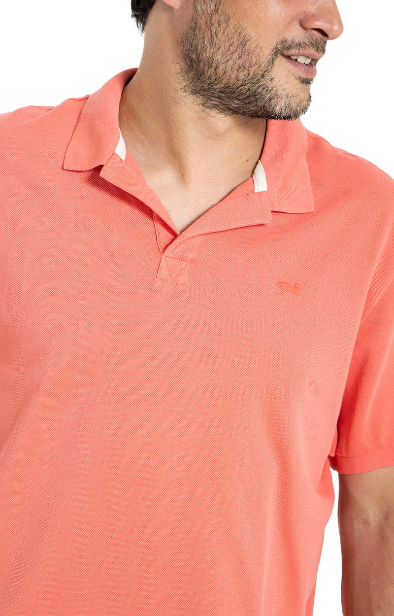 Polera Hombre Pique Sport Algodón Orgánico