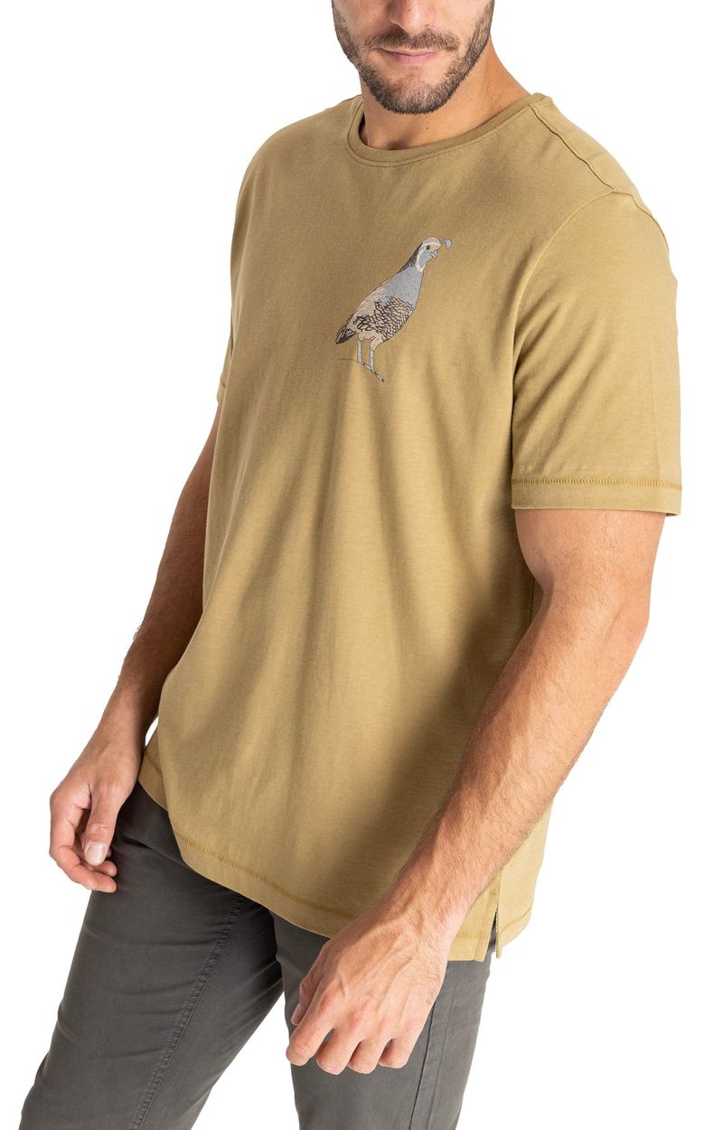 Polera Hombre Organic Print Algodón Orgánico