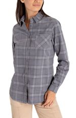 Blusa Mujer Lucía Tartán Algodón Orgánico