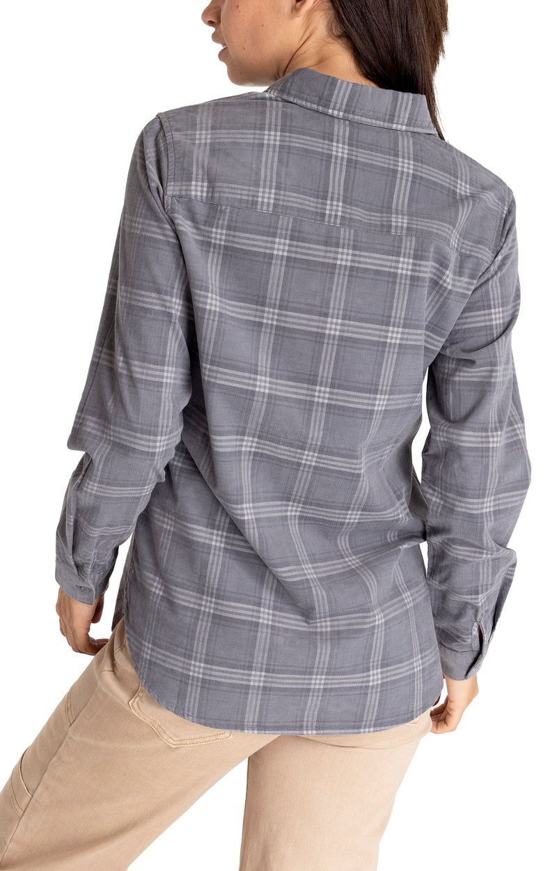 Blusa Mujer Lucía Tartán Algodón Orgánico