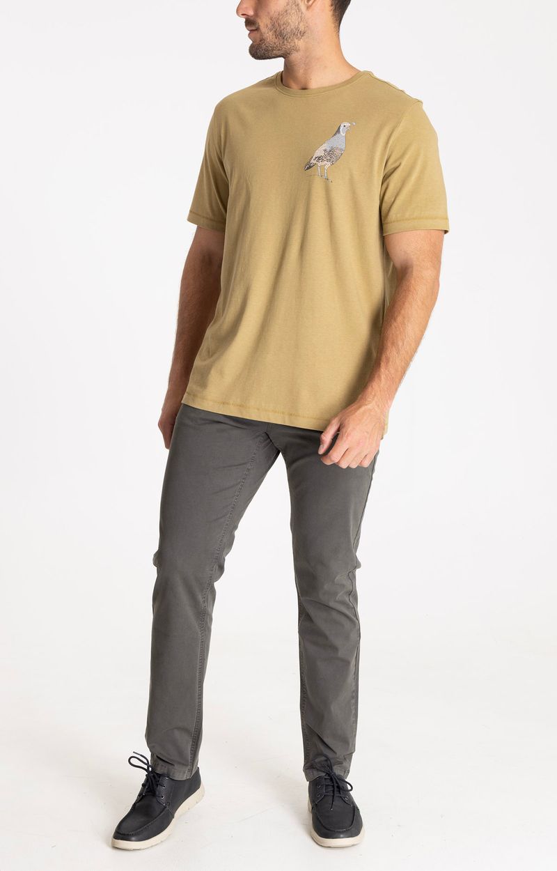 Polera Hombre Organic Print Algodón Orgánico