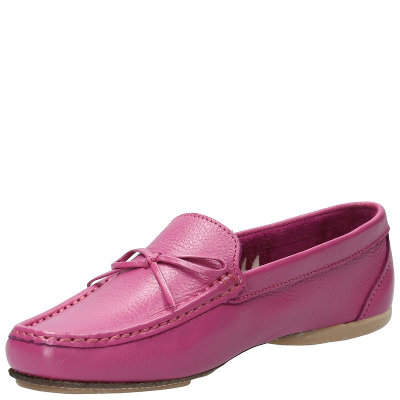 Mocasin Mujer Lia Fucsia
