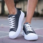Zapatilla-Mujer-Lona-Negro-Azaleia