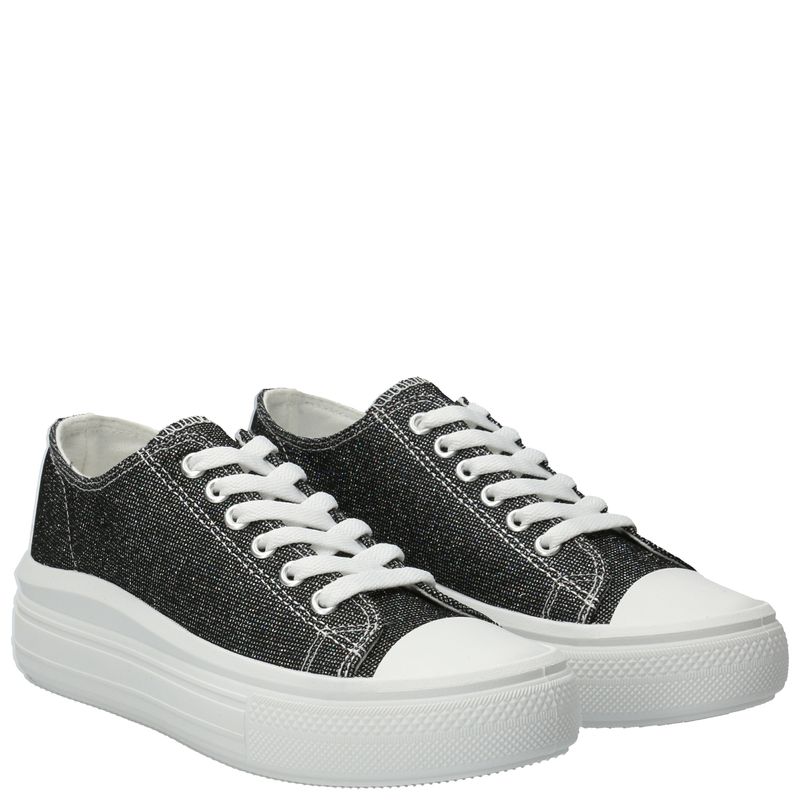 Zapatilla-Mujer-Lona-Negro-Azaleia