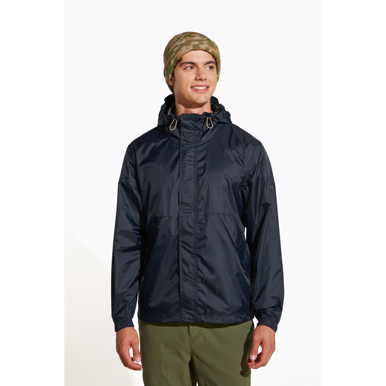 MERRELL Parka Impermeable Parka Full Zip Negro Hombre MERRELL