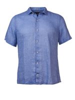 Camisa-Lino-Organico-Hombre-Linenjersey-Azul-Rockford