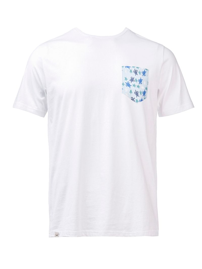 Polera-Algodon-Organico-Hombre-Pocket-Azul-Rockford