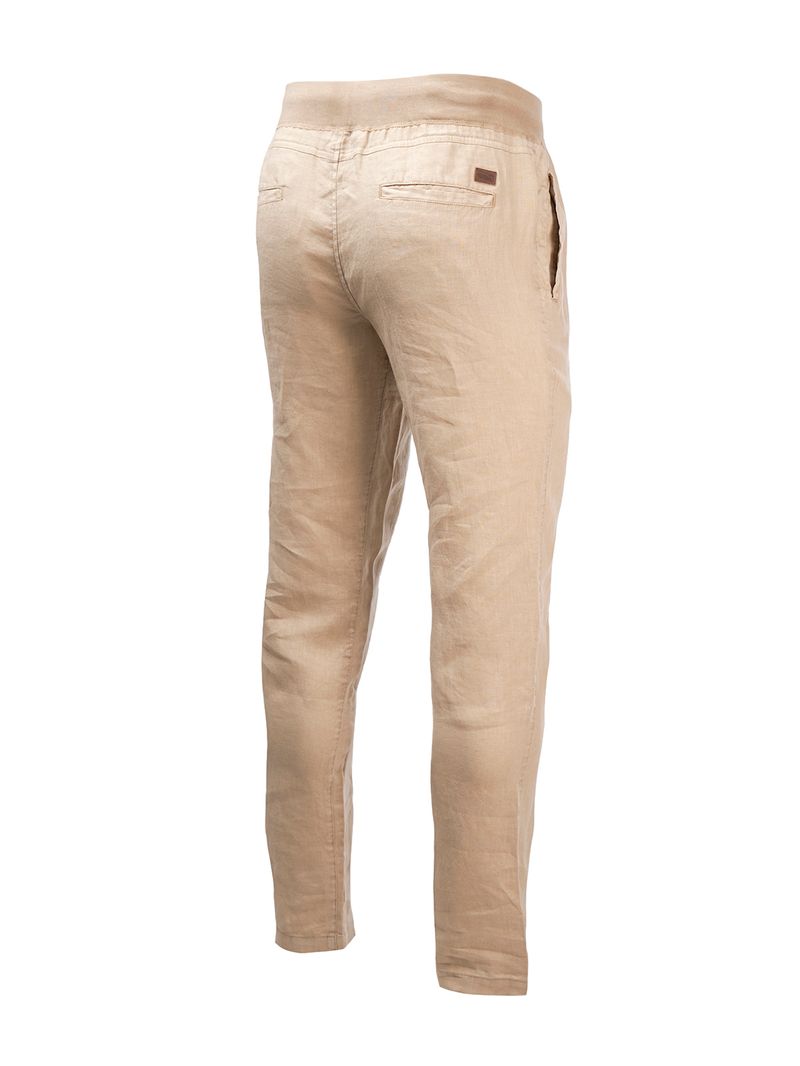 Pantalón de Lino Generra 318302 color Beige para Hombre