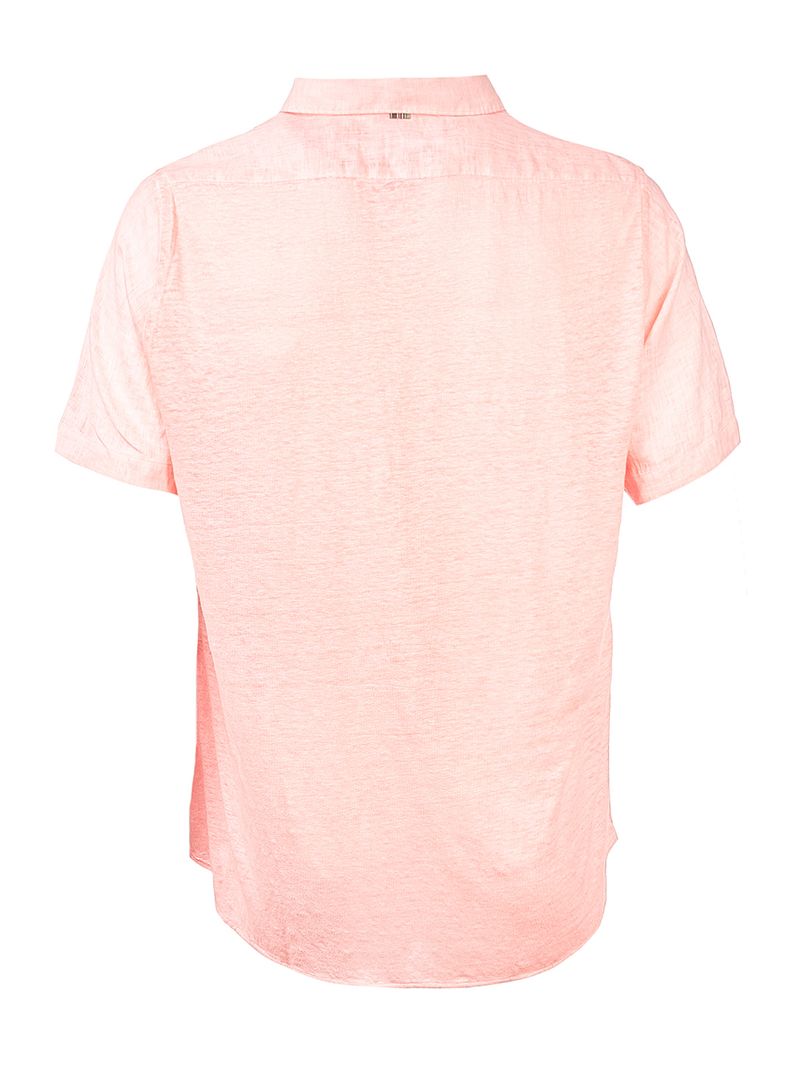 Camisa-Lino-Organico-Hombre-Linenjersey-Coral-Rockford