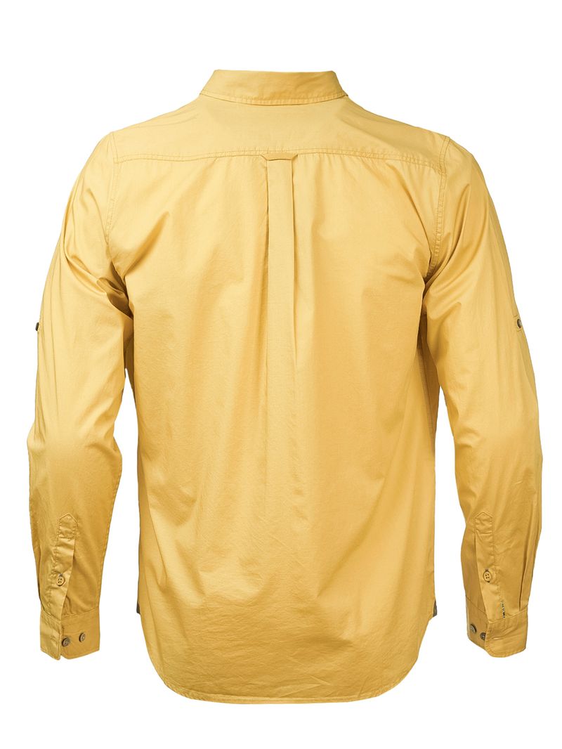 Camisa-Algodon-Organico-Hombre-Galiton-Amarillo-Rockford