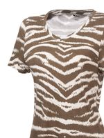 Polera Algodón Orgánico Mujer Creta Beige Rockford