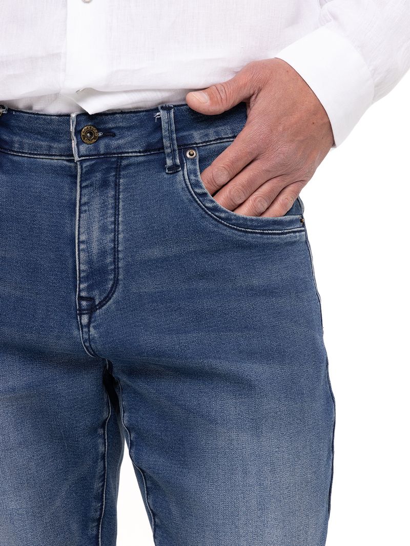 Jeans Natural Flex Hombre Bari Azul Rockford