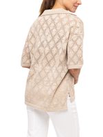 Polera Algodón Orgánico Mujer Caicos Beige Rockford