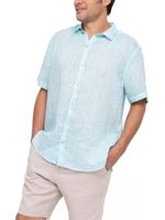 Camisa-Lino-Organico-Hombre-Linenjersey-Azul-Cielo-Rockford