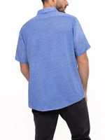 Camisa-Lino-Organico-Hombre-Linenjersey-Azul-Rockford