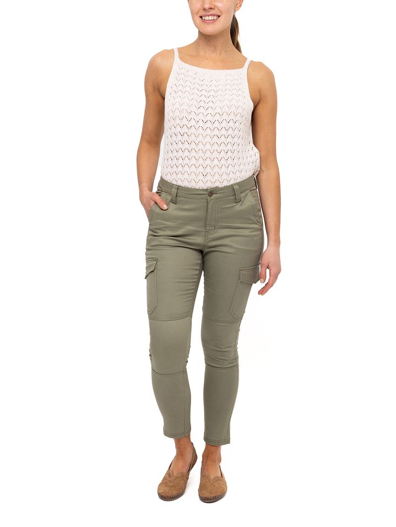 Pantalon-Lyocell-Mujer-Utah-Oliva-Rockford