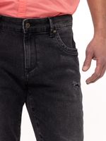 Jeans Natural Flex Hombre Bari Gris Oscuro Rockford