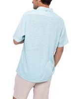 Camisa-Lino-Organico-Hombre-Linenjersey-Azul-Cielo-Rockford