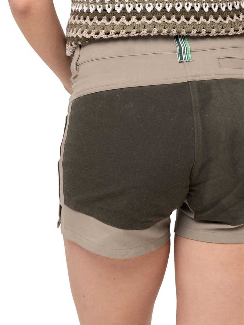 Short-Wax-Mujer-Carcans-Verde-Oscuro-Rockford