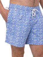 Traje De Baño Fibras Recicladas Hombre Izam Celeste Rockford