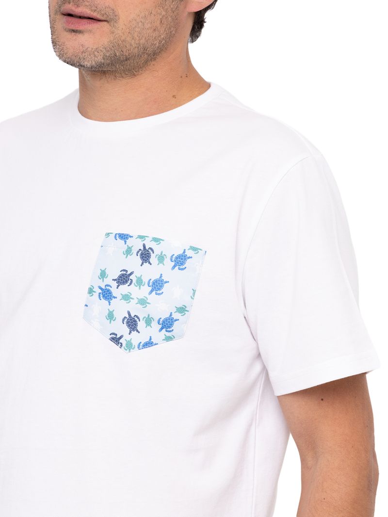 Polera-Algodon-Organico-Hombre-Pocket-Azul-Rockford