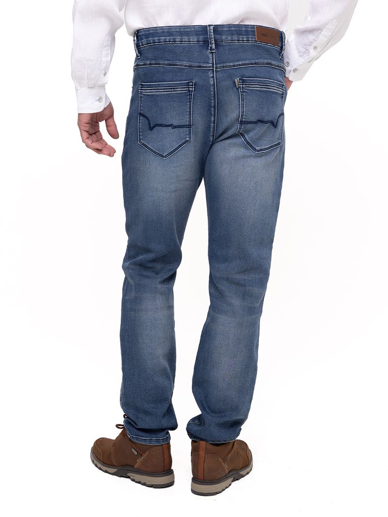 Jeans Natural Flex Hombre Bari Azul Rockford