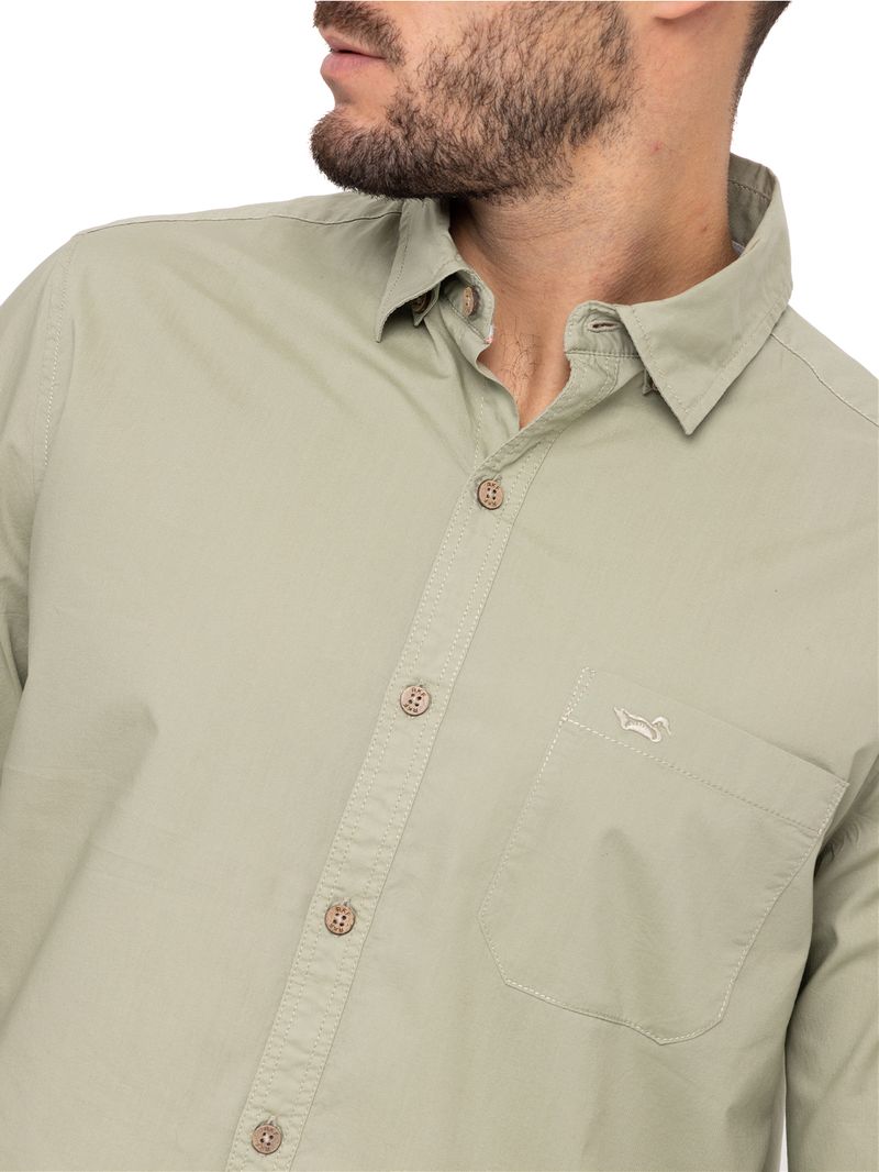 Camisa-Algodon-Organico-Hombre-Galiton-Oliva-Rockford