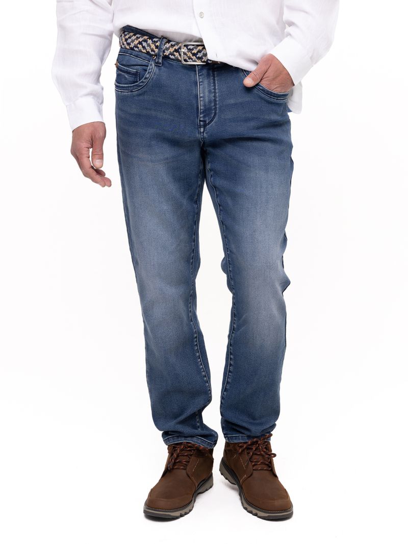 Jeans Natural Flex Hombre Bari Azul Rockford