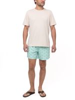 Traje De Baño Fibras Recicladas Hombre Izam Verde Claro Rockford